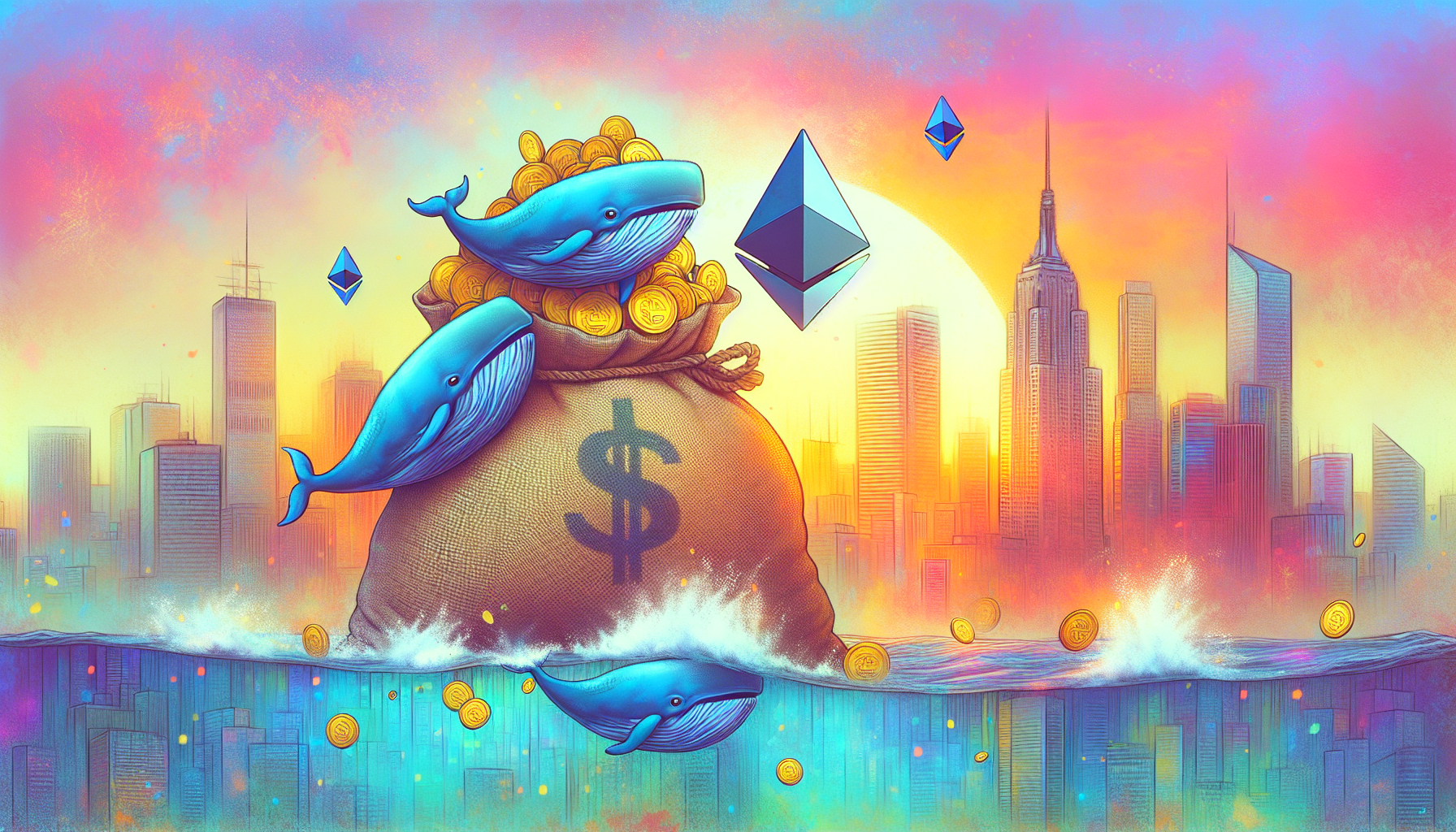 Киты скупают ETH: рост до $5000 неизбежен? 🤔В последнее время в криптосообществе активно обсуждается тема массового накопления эфира (ETH) крупными